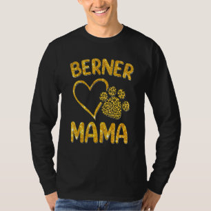 T-shirt Berner Mama Bernese Mountain Dog présente Maman Mo