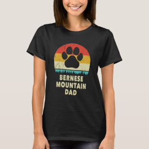 T-shirt Berner Papa Pour Hommes Bernese Mountain Dog Vinta