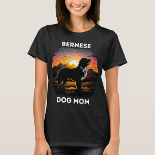 T-shirt Bernese et le soleil levant pour Bernese Dog Mom