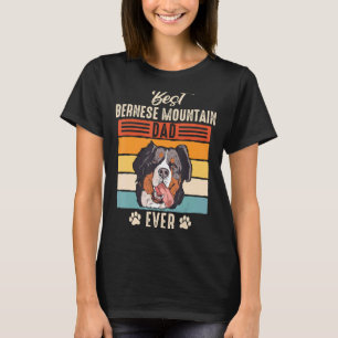 T-shirt Bernese Mountain Dog Agriculture Chien Papa Père