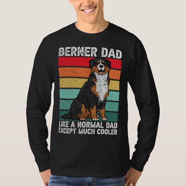 T-shirt Bernese Mountain Dog Berner Dad (Devant)