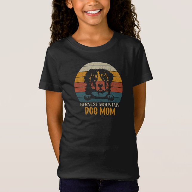 T-Shirt Bernese Mountain Dog Maman, Bernese chien maman (Devant)