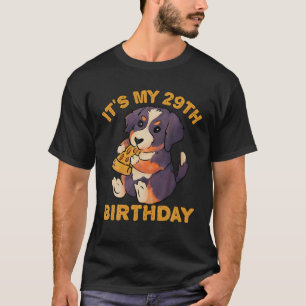 T-shirt Bernese Mountain Dog Manger de la pizza C'est My 2
