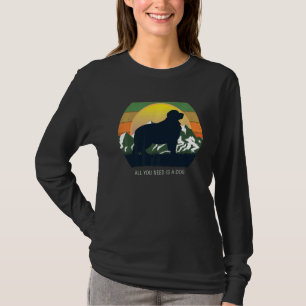 T-shirt Bernese Mountain Dog Retro 9