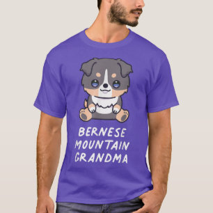 T-shirt Bernese Mountain Grandma Kawaii Propriétaire Amour