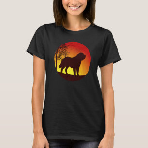 T-shirt Bernhardiner Chien Retro 25