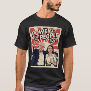 T-shirt Bernie Sanders Et La Campagne Présidentielle Aoc 2
