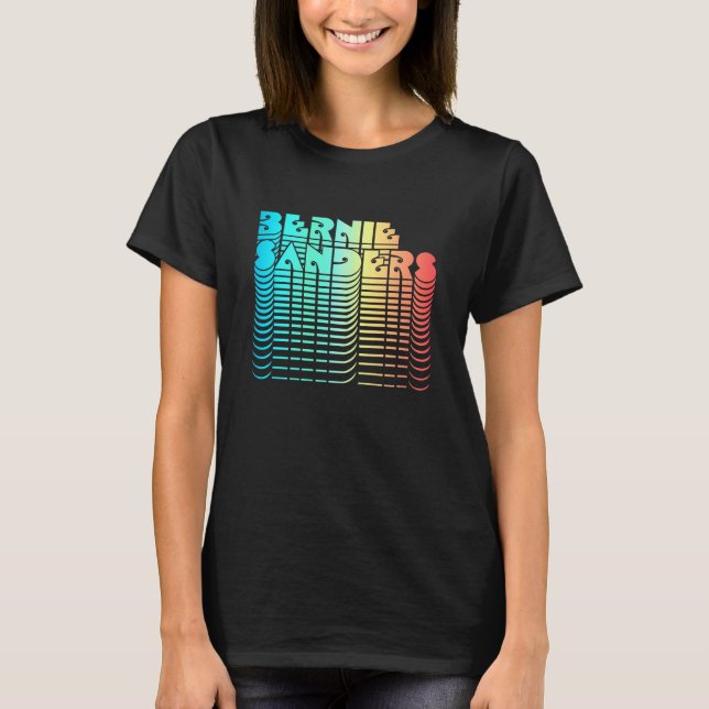 T-shirt Bernie Sanders les années 70 les années 80 (Devant)