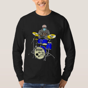 T-shirt Bernie Sanders Mittens Drumming Drum Inauguration
