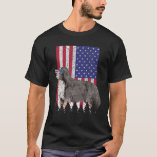 T-shirt Bernois Mountain Patriotic Dog USA Pride American
