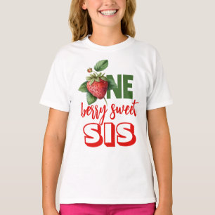 T-shirt Berry aux fraises doux Sis