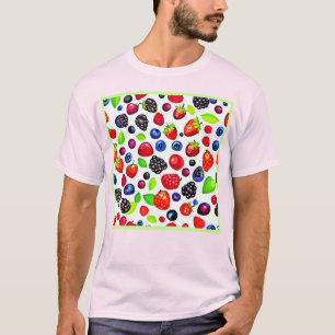 T-shirt Berry Burst : Motif de fruits