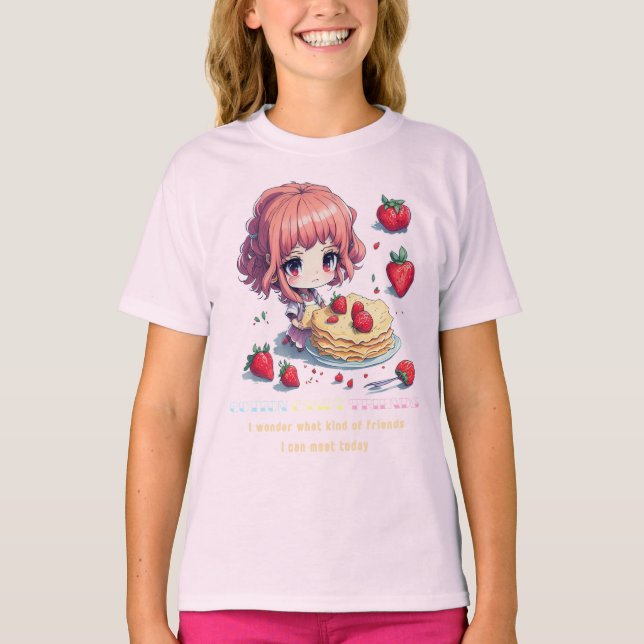 T-shirt Berry-chan :Cotton Candy Friends (Devant)
