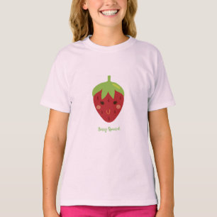T-shirt Berry Special Souriant fraise
