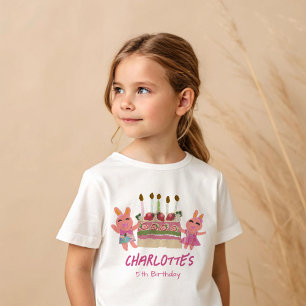 T-Shirt Berry Sweet Bunnies et Anniversaire de enfant de g