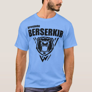 T-shirt Berserkir Berserker Vikings Noirs