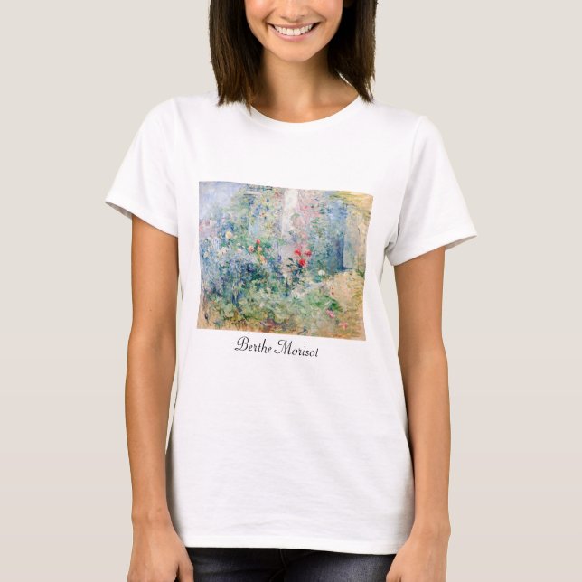 T-shirt Berthe Morisot - Le jardin à Bougival (Devant)