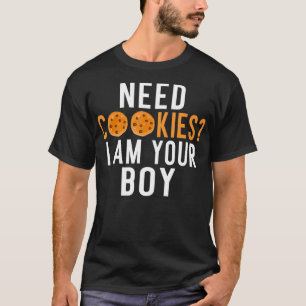 T-shirt Besoin de cookies je suis votre Boy Cookie Boy5365