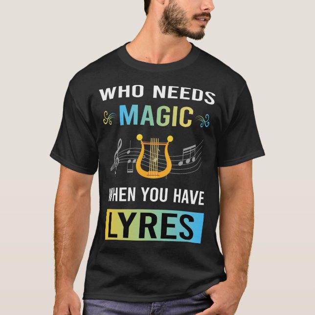 T-shirt Besoin de Magic Lyre (Devant)