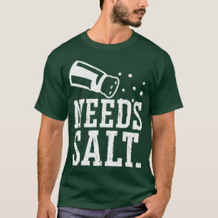 T-shirt Besoin de sel Gangster culinaire Cuisine Master Ch