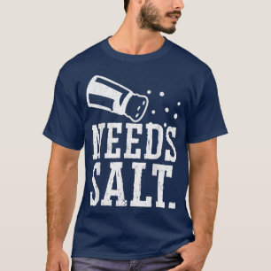T-shirt Besoin de sel Gangster culinaire Cuisine Master Ch