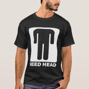 T-shirt Besoin De Tête Drôle Stick Figure Cochonnerie Humo