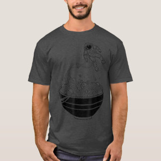 T-shirt Besoins universels L'astronaute Noodle Ramen Nourr