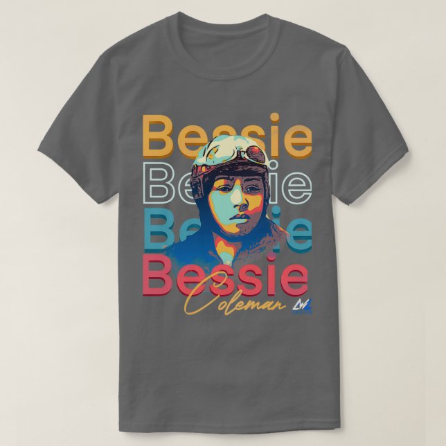 T-shirt Bessie Coleman (Design devant)