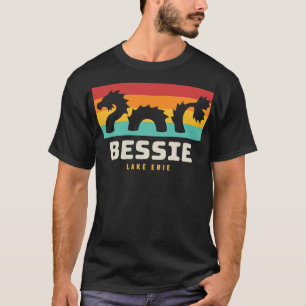 T-shirt Bessie Lake Erie Monster Ohio South Bay Bessie Lak