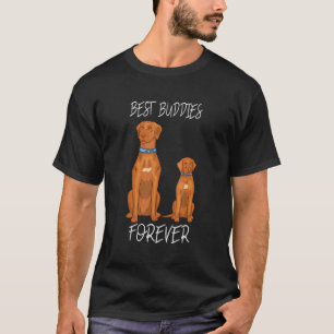 T-shirt Best Buddies Forever Ridgeback Maman Rhodesian Rid