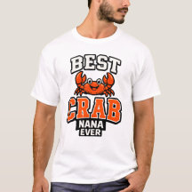 Best Crab Nana Ever Grandmother Ocean Lover