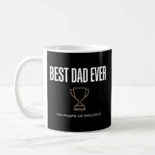 T-Shirt 'Best Dad Ever Trophy' - Die besten Vatert Kaffeetasse