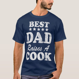 T-shirt Best Dad Soulève Un Cuisinier Drôle Chef Cuisine G