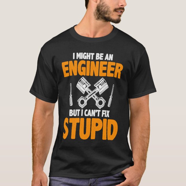 T-shirt Best Engineer Ever Profession Engineering Career   (Devant)
