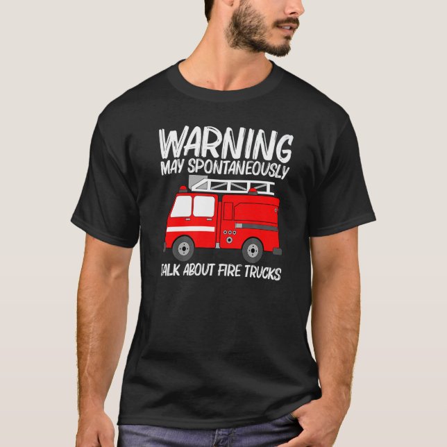 T-shirt Best Fire Truck For Men Women Fire Truck Firefight (Devant)