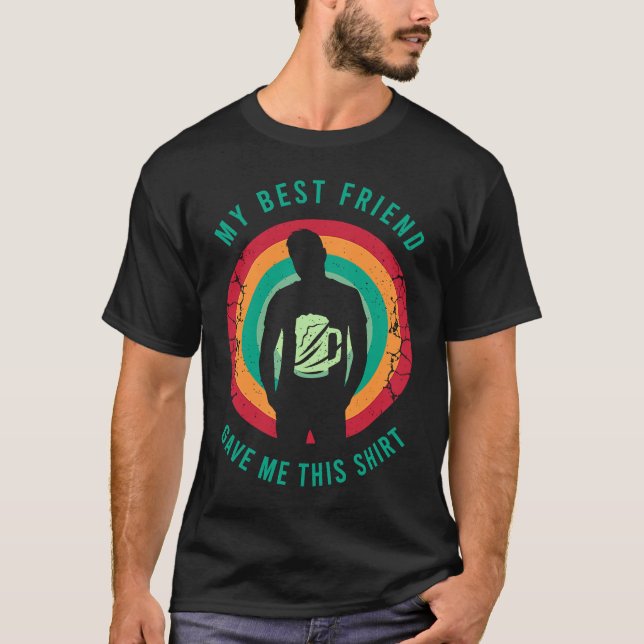 T-shirt Best Friend Clothing For Friendship Day (Devant)