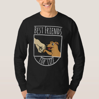 T-shirt Best Friends For Life Ginger Dog