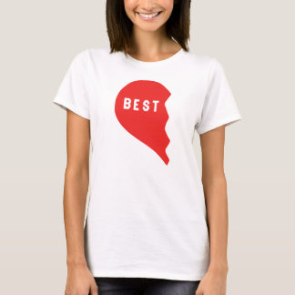 T-shirt Best Friends Heart 1/2