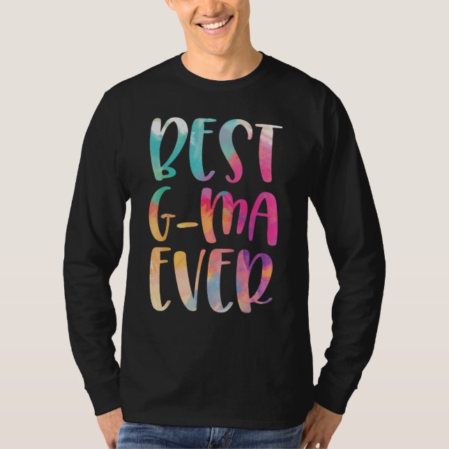 T-shirt Best G-ma Ever Mother's Day (Devant)