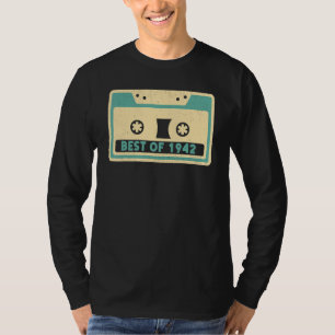 T-shirt Best Of 1942 Chemises Cassette Lecteur De Bande Vi