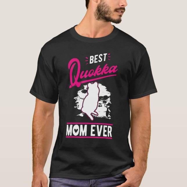 T-shirt Best Quokka Mom Ever (Devant)
