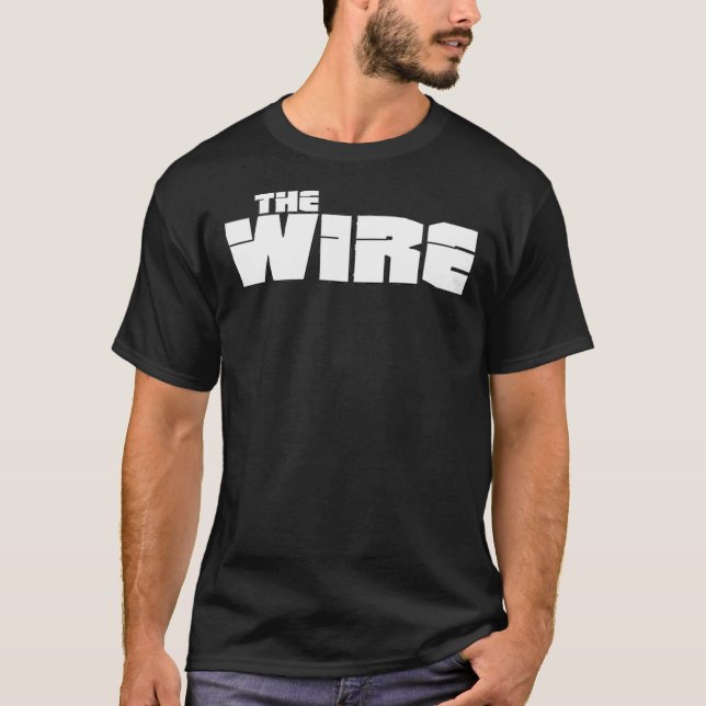 T-shirt BEST SELLER - The Wire Logo Merchandise Essential  (Devant)
