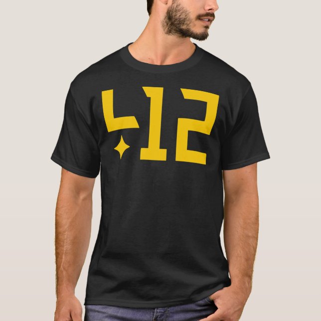 T-shirt Best Selling - 412 Pittsburgh Merchandise Essentia (Devant)