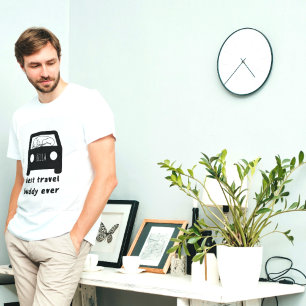 T-shirt Best Travel Buddy Ever (insérer le nom de votre ch