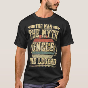 T-shirt Best Uncle The Man The Myth The Legend