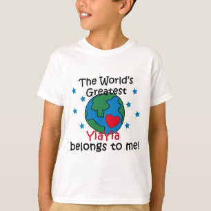 T-shirt Best YiaYia Belongs to me