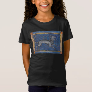 T-Shirt Bestiaire médiéval Hyena c. 1270