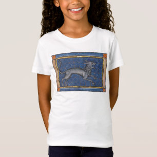 T-Shirt Bestiaire médiéval Hyena c. 1270