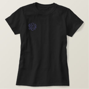 T-SHIRT BESTICKT DAMEN-STIL UND DESIGN