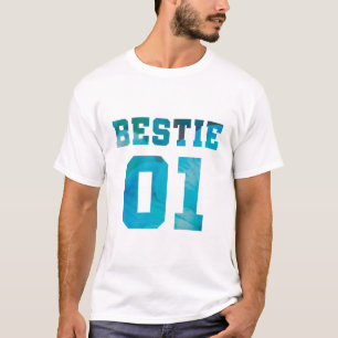 T-shirt Bestie à fleurs 01
